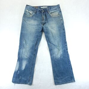 Vintage Paco Jeans Mens 32x32 Actual 32x28 Blue Denim 90s Y2k Baggy Streetwear